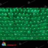 Светодиодная сетка, 2х4м., 540 LED, зеленый, чейзинг, черный провод (пвх). 11-2139