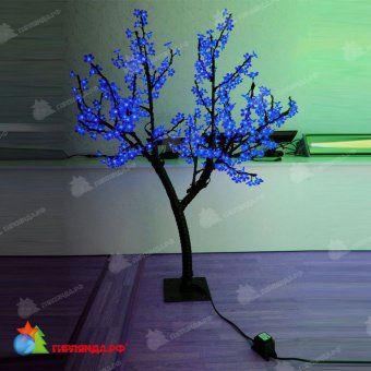 Светодиодное дерево Сакура высота 1.5 м., 450 LED, синий. 13-1232