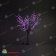 Светодиодное дерево Вишня высота 1.9 м., диаметр 1.5 м., 972 LED, без мерцания, мульти. 11-1008