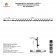Гирлянда Нить, 10м., 100 LED, холодный белый, без мерцания, черный резиновый провод (Каучук), с защитным колпачком. 05-1761