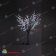 Светодиодное дерево Вишня высота 1.9 м., диаметр 1.5 м., 972 LED, без мерцания, мульти. 11-1008