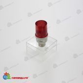 Светодиодная лампа для белт-лайт Строб-лампа, d=50 мм., E27, красный. 11-1413