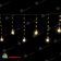 Гирлянда Бахрома 3х0.7 м., 10 LED, теплый белый, Звезда D80мм, прозрачный провод (Без колпачка). 03-3822