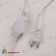 Гирлянда Бахрома, 3,1х0.5 м., 150 LED, теплый белый, без мерцания, прозрачный ПВХ провод (Без колпачка), 220В. 04-3230